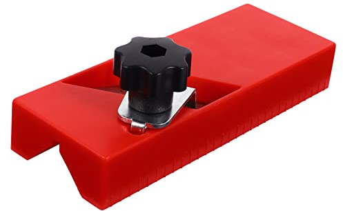 Operitacx Outil De Rabotage Bois Manuel 45° Chanfreinage Rabot Compact Rouge Pour Charpentier Ébavurage Finition Précision Usage Professionnel Et Bricolage