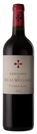 Benjamin de Beauregard - AOP Pomerol - Vin Rouge - Millésime 2021-1 bouteille x 75cl