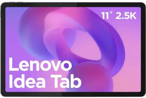 Lenovo Idea Tab ZAFR0928US Tablette 11 avec Stylet Dimensity 6300-8 Go de RAM 128 Go de Stockage Android 15-2.5K 90 Hz Gris Luna