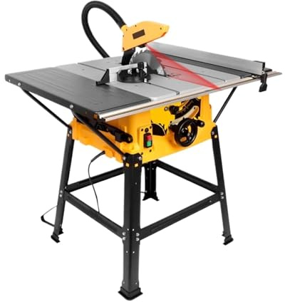 Chainsaw. Table Saw 255mm 10 Inch Wood Cutting Dust Free with Extension Portable Woodworking Machine(with Aluminum Blade)