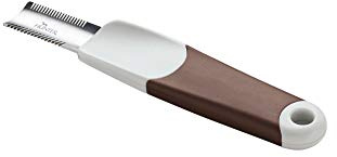Hunter SPA Trimmesser gebogen, für Hunde, zweiseitig, 15,5 x 3 cm, doppelseitig