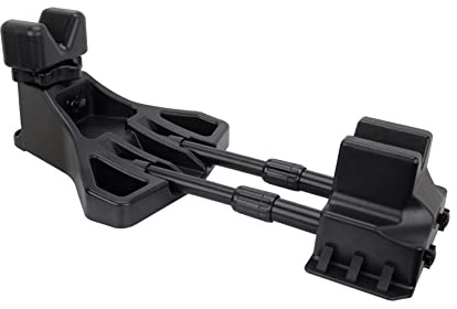 BOOSTEADY Shooting Rest for Rifles, Adjustable Front & Rear Shooting Bench Rest,Non-Slip and Durable Construction Shooting Rest for Sighting in Rifles and Shooting Outdoor Range (Black)
