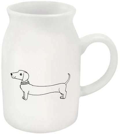 Azeeda 300ml 'Sausage Dog' Ceramic Milk Jug (MJ00002248)