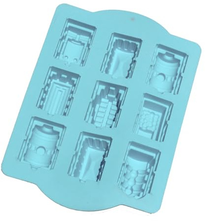 Moule à gâteau en silicone en forme de train pour la fabrication de gâteaux, savons, décorations en résine