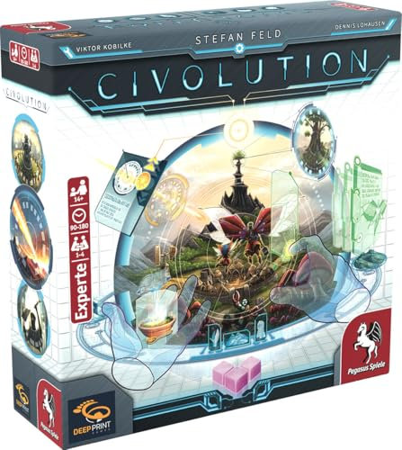 Pegasus Spiele 57822G Civolution (Deep Print Games), Merhfarbig