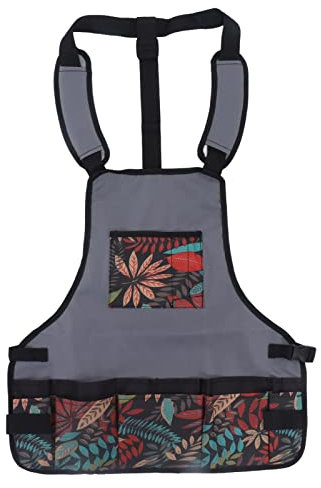 REXVTNS Apron di strumenti per impieghi pesanti con tasche multiple - Compedito grembiule per utensili robusti per progetti di cucina, giardino, grigliate e fai -da -te