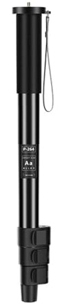 Monopiede allungabile della macchina fotografica di alluminio monopiede leggero portatile accessori della macchina fotografica per DSLR alluminio