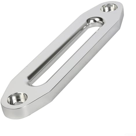 Corde de treuil en nylon avec guide en aluminium pour les applications tout-terrain, offrant une force de traction fiable et une résistance à l'abrasion (blanc)