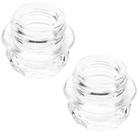 Sosoport 2pcs Percolator Glass Top Replacement Knob for Percolator Lid for Coffee Maker Espresso Machine Accessories for Home Use