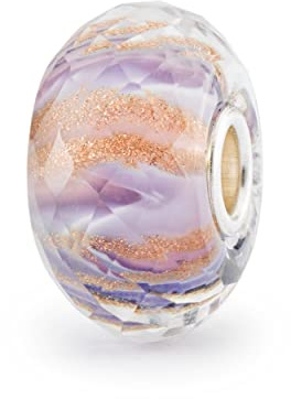 Trollbeads Melodia In Vetro Viola TGLBE-30101 Misura Unica