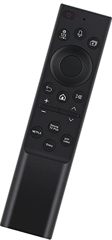 AULCMEET Ersättande röstfjärrkontroll BN59-01385B passar för Samsung The Serif LS01B ramen LS03B konstläge QLED 4K HDR smart TV (2023)