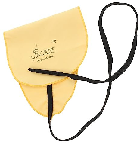 KAILIKETIY Rohrreinigungstuch Flötenputzer Posaune Audio- Musical Klarinettenständer klarinetten putztuch klarinette putztuch Saxophonpflege Saxophonreiniger Flötenreinigungstuch Stoff Yellow