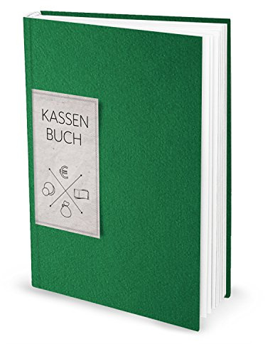 Logbuch-Verlag ordnungsgemäßes Kassenbuch A4 Finanzbuch zum Einschreiben grün Einnahmen Ausgaben Übersicht Buchhaltung Hardcover