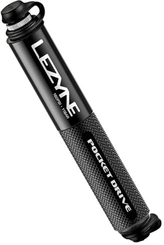 LEZYNE Cnc Pocket Drive Lezyne Cykelpump, Svart, 14 cm