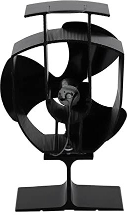 3 Blade Stove Fan Heat Self-Powered Wood Burner Stove Fan Burner Fireplace Heat Ultra Distribution Quiet Efficient Tool