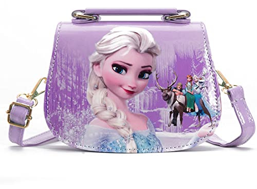 Borsa Bambina, Borsetta Bambine Ragazza, Borsette Bimba, Borsa a Tracolla, Regolabile Messenger Tracolla per Bambini（20 * 19 * 8cm）