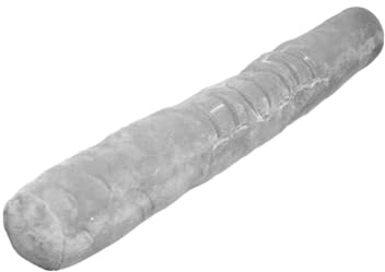 Zugluftstopper mit Schriftzug Home – Länge ca. 90 cm – grau
