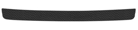 yinjieUS Rear Bumper Protector for Kia K5 2021–2025 2026 DL3, Carbon Fiber Style Trunk Sill Scuff Plate, Anti-Scratch Guard Strip, Auto Loading Edge Trim Cover, Car Accessories,A