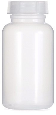 Octopus 500 ml Weithalsflasche mit Deckel, naturfarben, rund, G 50 | Flexible LDPE-Flasche für Flüssigkeiten, Pasten, Pulver und Granulate, leicht zu befüllen und zu reinigen