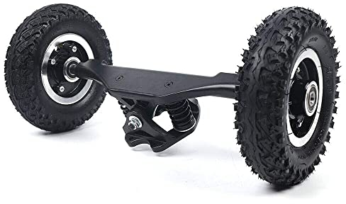 8 Zoll LKW Räder Combo Skateboardräder Offroad Elektro LKW Räder Mountain Longboard Riemenscheibe mit Hardware für die Installation Gesamtlänge 420 mm