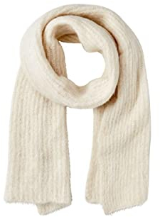 PIECES Damen Pcbera Wool Long Scarf Noos, Cloud Dancer, Einheitsgröße