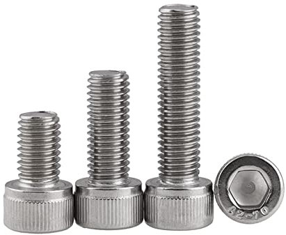 Innensechskantschraube 304 Edelstahl M1.6 M2 M2.5 M3 M4 M5 M6 M8 Zylinderschrauben Hardware Tools