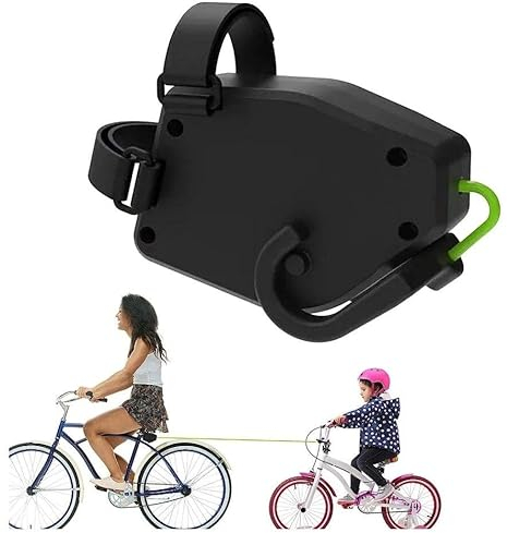 Yiiannda Kinder Fahrrad abschleppseil Bike Abschleppsystem Fahrrad Zugsystem MTB & Radfahren Stretch Zuggurt Einziehbarer Eltern-Kind Fahrrad Abschleppseil für Erwachsene und Kinder