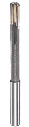 sourcing map Sujeción Escariador 8,1mm H7 C1/K30 Carburo Punta Precisión Rectas Flautas Redondo Vástago Torno Máquina Fresado Cortador