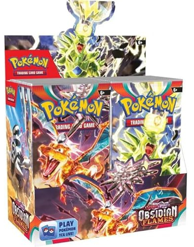 Pokemon TCG: Scarlet & Violet Obsidian Flames Booster Display Box (36 Packs)