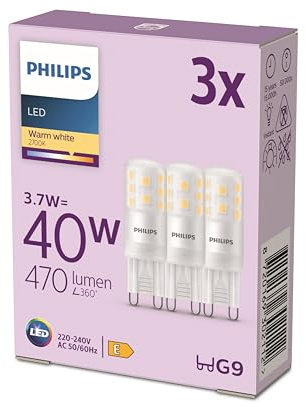 Philips Lighting LED 40W G9 WW ND 3CT/6 EC