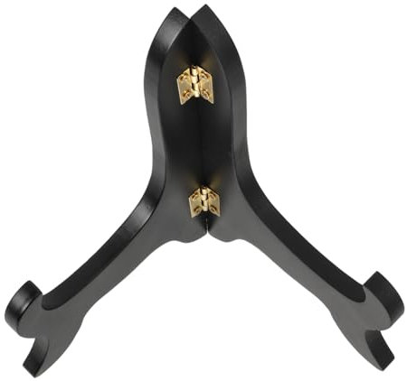Zerodeko Elegant Plate Display Stand Modern Easel Picture Holder Versatile Book and Frame Stand for Living Room
