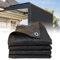 Riisoyu 2x3m Toldo Vela Rectangular, UV 80% Tasa de sombreado Toldos Exterior Terraza Malla de Malla Protección Rayos Transpirable, Permeable al Agua paraTerraza, Jardín, Balcón, Camping