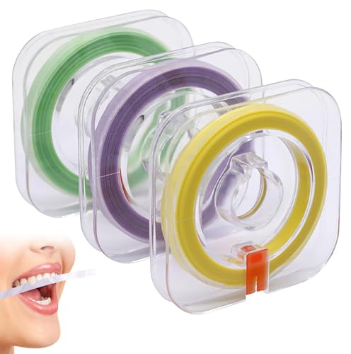 Colorich 3 Stück Zahnschleifpapier für Zwischenräume, Zähne Polieren, Zahnzwischenräume Reinigen Zahnpoliturstreifen, Zahn Schleifpapier Zahnzwischenräume, Zahn Polierstreifen, Zum Polieren Von Zähnen