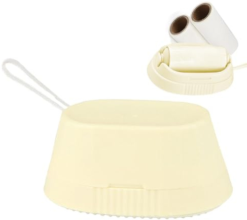 HunicandIU Rodillo Quitapelusas | Rodillo Adhesivo - Herramienta de Limpieza de Polvo Portátil para Cama Sofá Ropa Asientos de Coche Perros Gatos