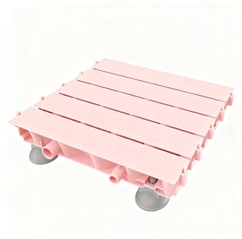 Dalles Garage Emboîtables Carrelage Sol Revêtement Sol Drainage Rapide Caillebotis Plastique Cabine Douche Pièce Rangement