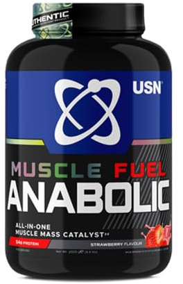 USN Prise de Masse Muscle Fuel Anabolic Fraise 2 Kg