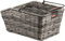 KLICKFix Unisex-Adult Structura GT Korbklip Fahrradkorb, Schilf Grau, 44x24x20cm