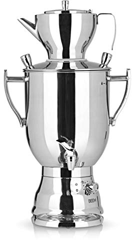Beem Samovar 7204 3008C 8 litres 2500 W en acier inoxydable/chromé