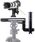 iShoot Foldable Telephoto Lens Bracket, All-metal Long-Focus Lens Support, Lens Holder with 20cm Quick Release Plate for Arca-Swiss Fit Tripod Ball Head, Compatible with Canon Nikon Sony Cameras