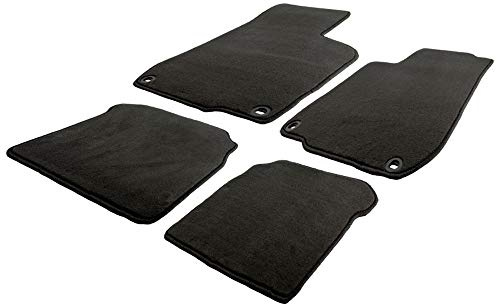 AUTO-STYLE Juego de Alfombrillas de Velur Compatible con Lexus IS200 1999-2005