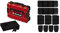 Einhell Systemkoffer E-Case S-F (für universelle Aufbewahrung von Werkzeug, max. 25 kg Beladung, stapelbar, inkl. Rasterschaumstoff und 9 Kunststofffächer)