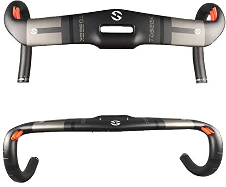 Ultralight Full Carbon Fiber Road Bike Drop Handlebars UD Matting 31.8mm Clamp Diameter 400mm/420mm/440mm Aero Handlebars for Road Racing Bicycles Handle Bar Bicycle Parts,UD Matting,420mm