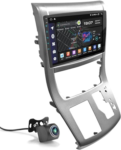UGAR Android 15 Car Stereo Compatible for Toyota Alphard Vellfire 2008-2015 10-inch Touchscreen Radio with Wireless CarPlay & Android Auto, 8GB+128GB, Bluetooth, WiFi, DSP, DAB+, GPS Navigation