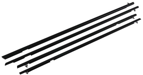 BEUTEE Kantenschutz 4PCS Auto Äußere Tür Windows Gummi Dichtungs Für Civic 2006-2011 wasserdichte Druck Dicht Streifen Auto Zubehör Gummidichtung