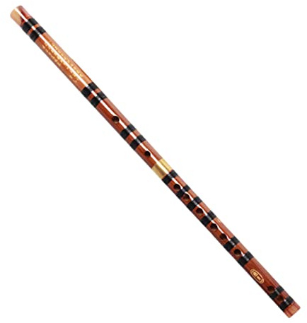 VICASKY Traditionelle Chinesische Holzflöte im F-tonart für Anfänger mit Kupfermundstück und Leicht Tragbar für Schüler und Einsteiger