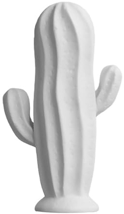 Healifty Adornos Creativos Cactus Cerámica Pequeño Moderno Decoración del Hogar Artículo De Arte Cactus Cerámico Conjunto De 3 Piezas para Sala y Oficina