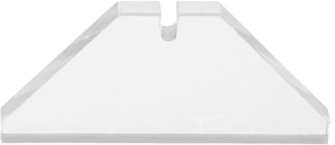 IMIKEYA Porte-couteaux simple : support de collection de couteaux en acrylique transparent, présentoir de de table, plateau de base pour la décoration de la cuisine et de la maison