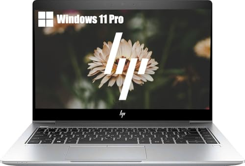 HP EliteBook 840 G6 Portátil empresarial, 14 Pulgadas FHD (1920 x 1080), Intel Core i5-8265U, 8 GB de RAM, 256 GB de SSD, Teclado QWERTY, Windows 11 Pro (reacondicionado)