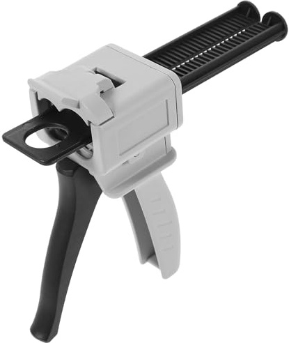 SHINYPASING 1 50 Ml en Plastique Solide pour Mélange Précis D'adhésifs Bi-composants, Outil de Distribution Ergonomique pour Usage Industriel et Domestique