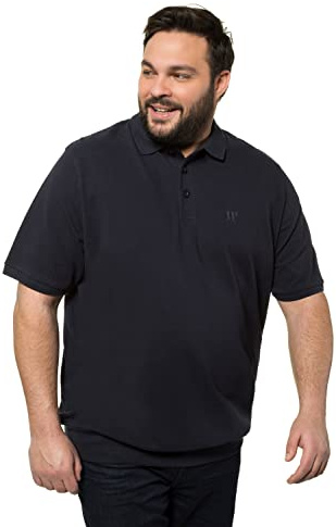 JP 1880 Hommes Grandes Tailles L-8XL Polo en Jersey Bleu Marine foncé 3XL 712617 70-3XL